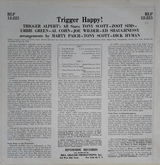 Trigger Alpert / Absolutely All-star Seven : Trigger Happy! (LP, Mono)
