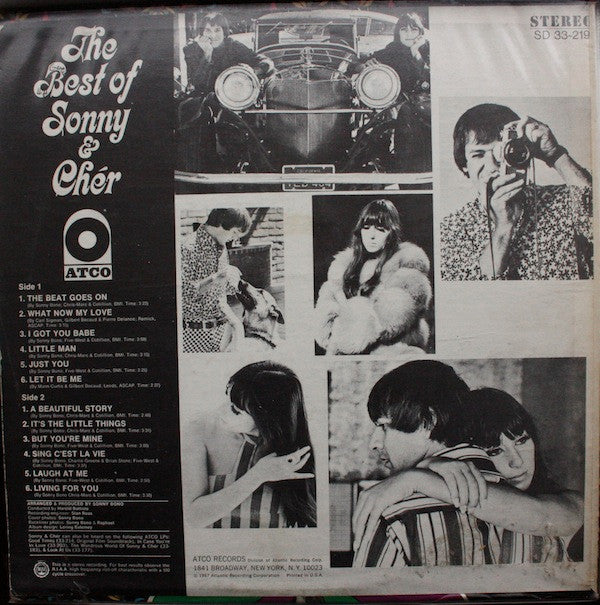 Sonny & Cher : The Best Of Sonny & Cher (LP, Comp)