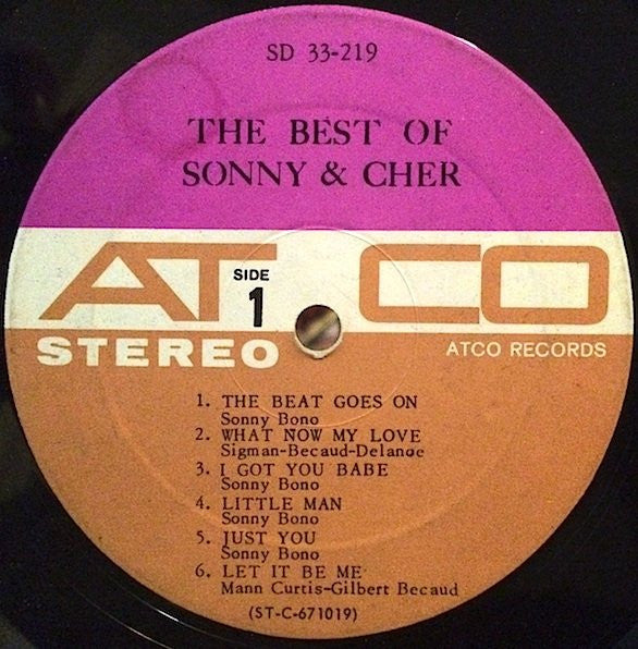 Sonny & Cher : The Best Of Sonny & Cher (LP, Comp)