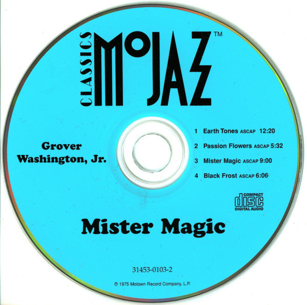 Grover Washington Jr.* : Mister Magic (CD, Album, RE)