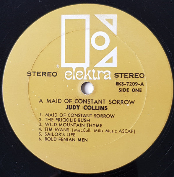 Judy Collins : A Maid Of Constant Sorrow (LP, Album, RE)