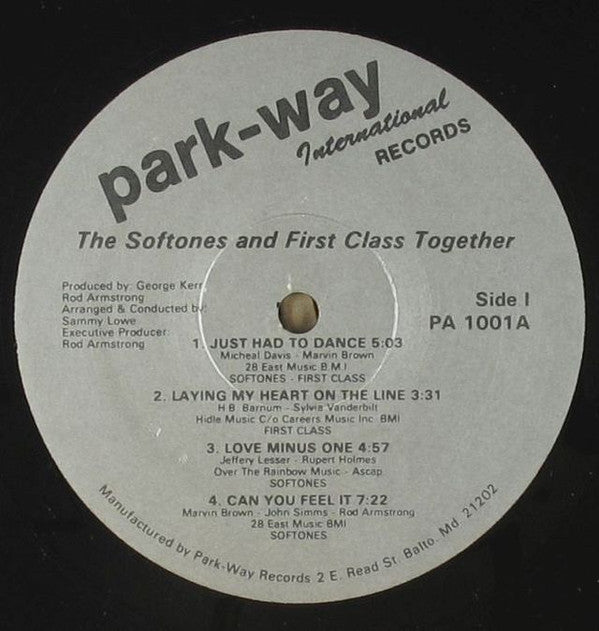 The Softones and First Class (5) : Together (LP, Album)
