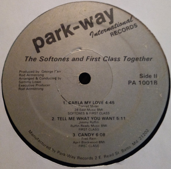 The Softones and First Class (5) : Together (LP, Album)