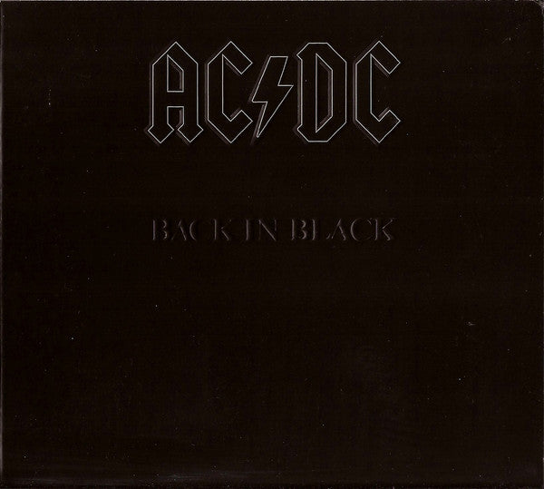 AC/DC : Back In Black (CD, Album, Enh, RE, RM)