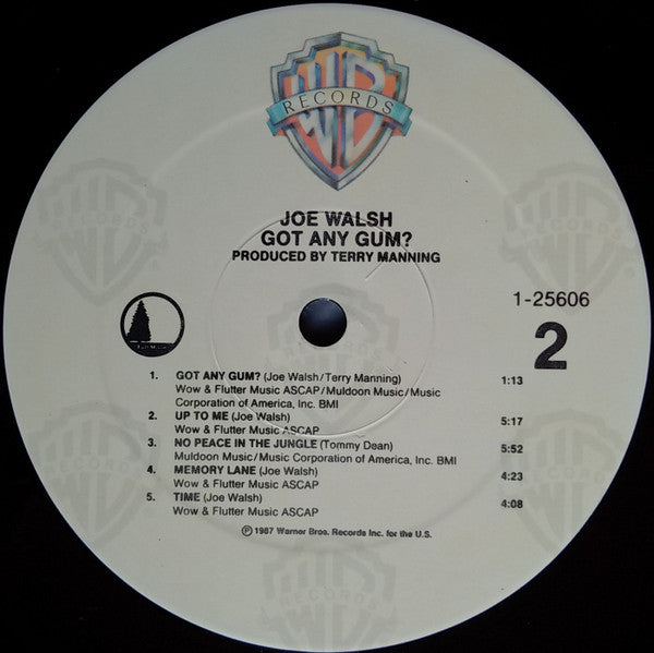 Joe Walsh : Got Any Gum? (LP, Album, Spe)
