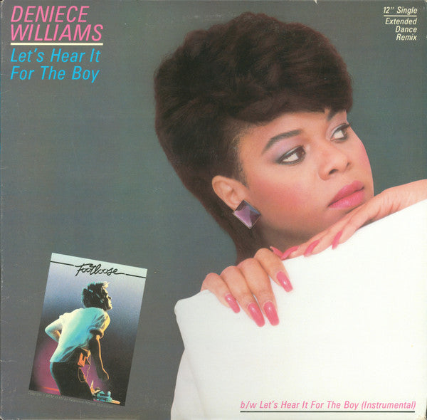 Deniece Williams : Let's Hear It For The Boy (12", Single, Car)