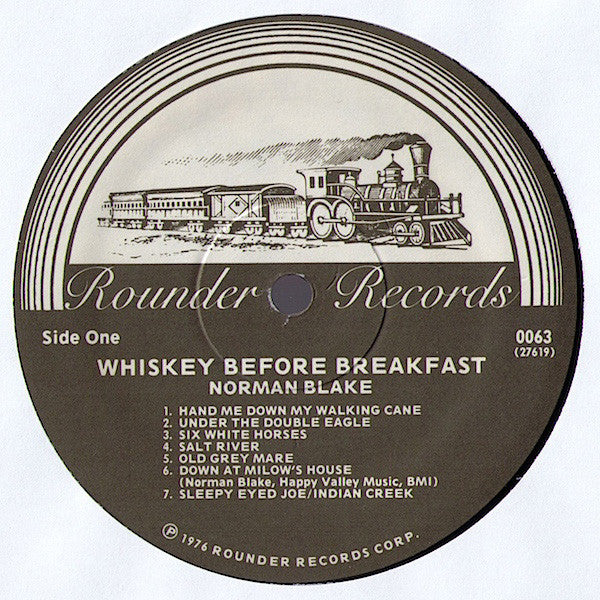 Norman Blake (2) : Whiskey Before Breakfast (LP, Album, Wak)