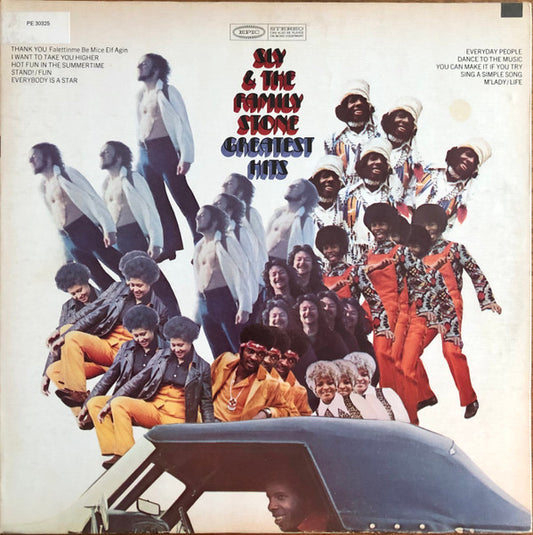 Sly & The Family Stone : Greatest Hits (LP, Album, Comp, RE, Ter)
