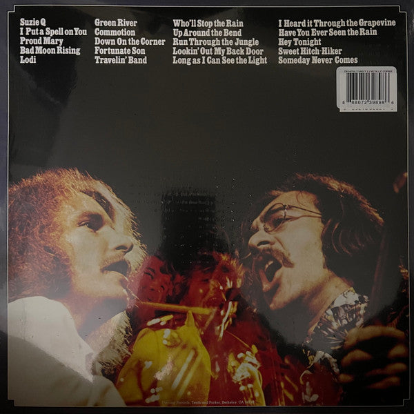 Creedence Clearwater Revival Featuring John Fogerty : Chronicle - The 20 Greatest Hits (2xLP, Comp, Ltd, RE, Met)