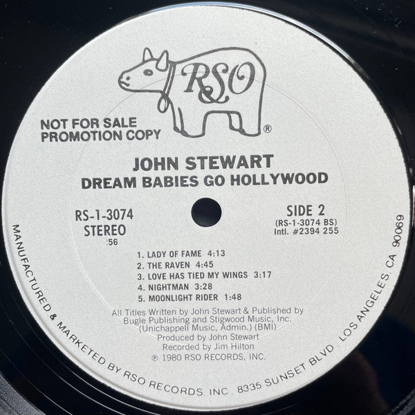 John Stewart (2) : Dream Babies Go Hollywood (LP, Album, Promo, 56-)