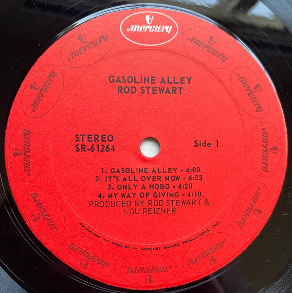 Rod Stewart : Gasoline Alley (LP, Album, Mer)