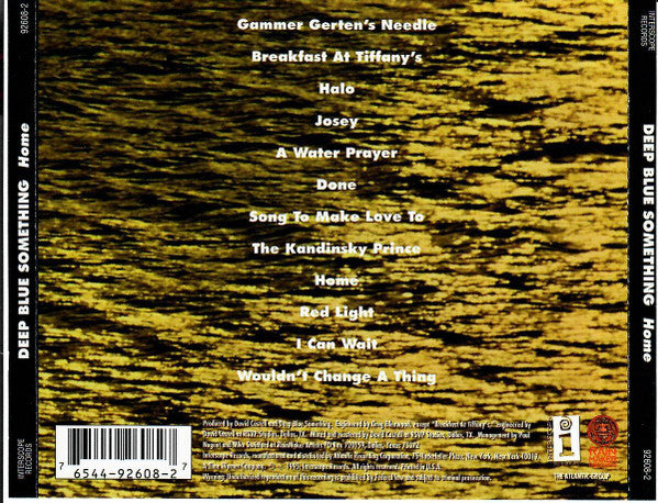 Deep Blue Something : Home (CD, Album, SRC)