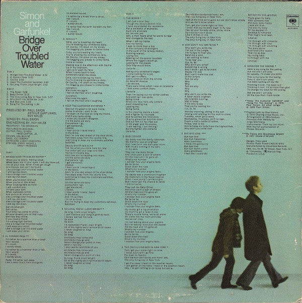 Simon And Garfunkel* : Bridge Over Troubled Water (LP, Album, RP)