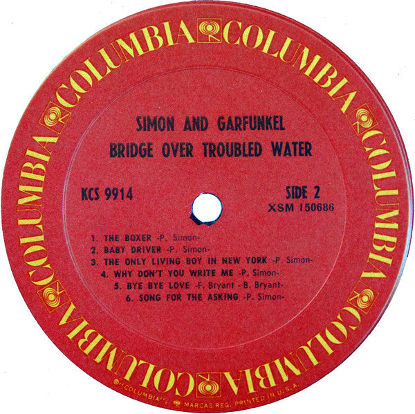 Simon And Garfunkel* : Bridge Over Troubled Water (LP, Album, RP)