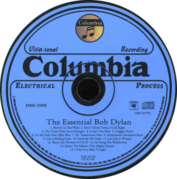 Bob Dylan : The Essential Bob Dylan (2xCD, Comp, Ltd, RM)