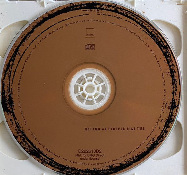 Various : Motown 40 Forever (2xCD, Comp, Club)