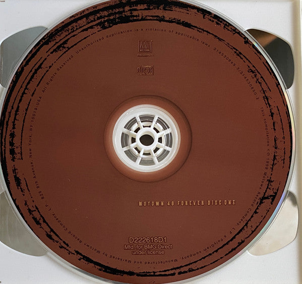 Various : Motown 40 Forever (2xCD, Comp, Club)