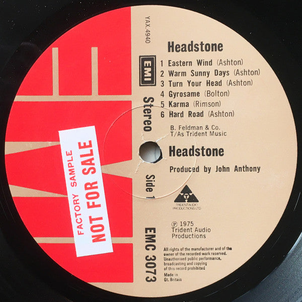 Headstone (2) : Headstone (LP)