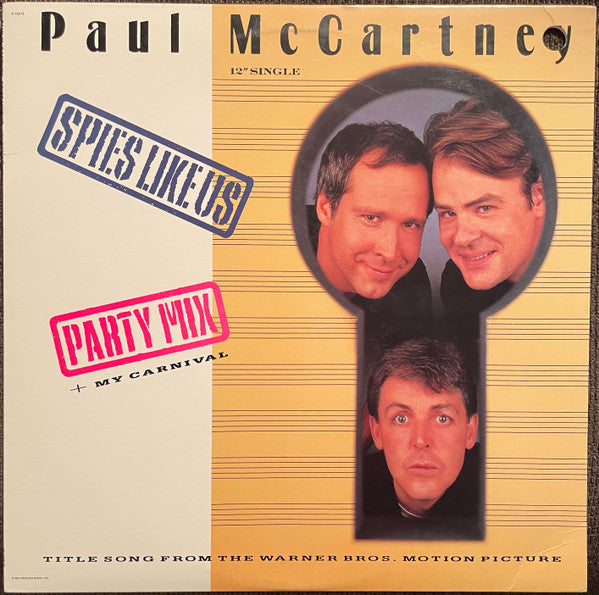 Paul McCartney : Spies Like Us (12", Single)