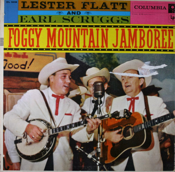 Flatt & Scruggs : Foggy Mountain Jamboree (LP, Album, Comp, Mono)