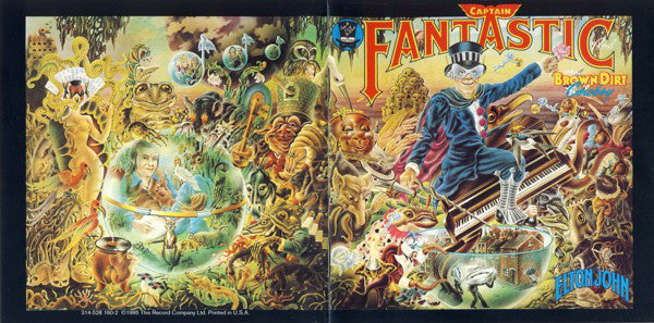Elton John : Captain Fantastic And The Brown Dirt Cowboy (CD, Album, RE, RM)