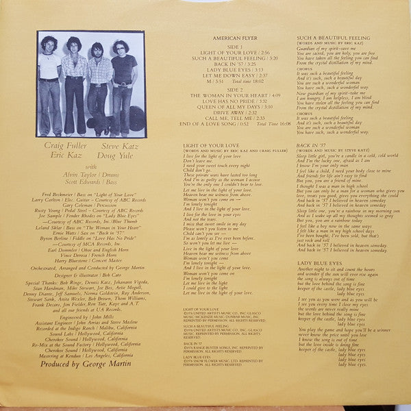 American Flyer : American Flyer (LP, Album)