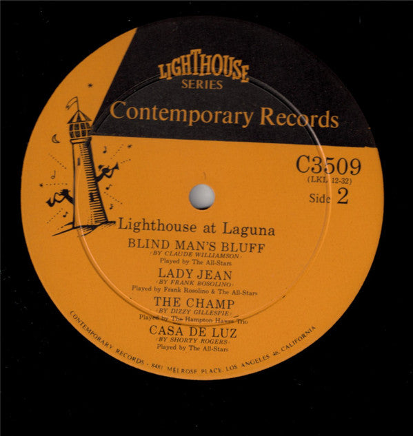 Howard Rumsey's Lighthouse All-Stars ✳ Barney Kessel ✳ Hampton Hawes' Trio* With Shelly Manne : Lighthouse At Laguna (LP, Album)