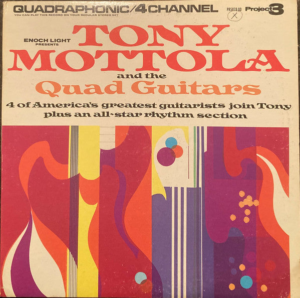 Tony Mottola And The Quad Guitars : Tony Mottola And The Quad Guitars (LP, Album, Quad)