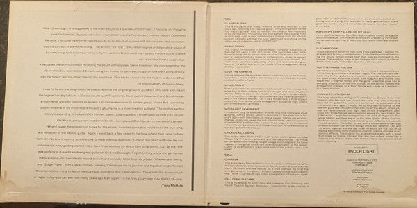 Tony Mottola And The Quad Guitars : Tony Mottola And The Quad Guitars (LP, Album, Quad)