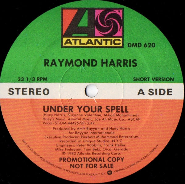 Raymond Harris (2) : Under Your Spell (12", Promo)