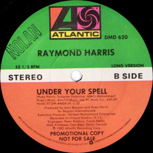 Raymond Harris (2) : Under Your Spell (12", Promo)