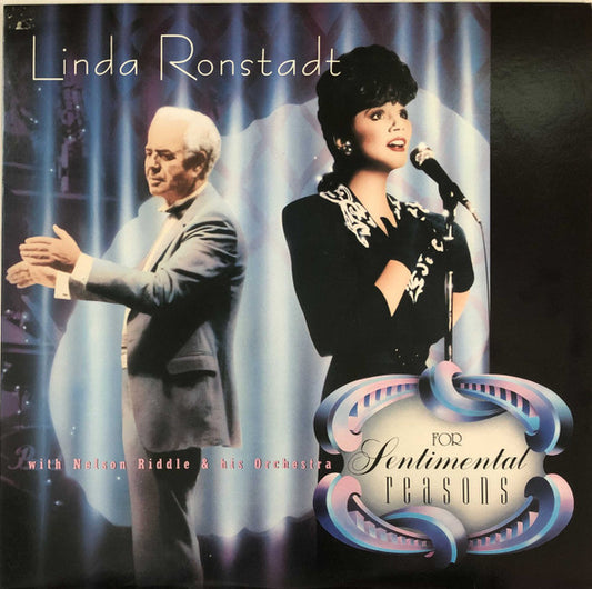 Linda Ronstadt With Nelson Riddle & His Orchestra* : For Sentimental Reasons (LP, Album, Club, RCA)