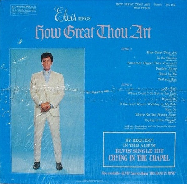 Elvis Presley : How Great Thou Art (LP, Album, RE)