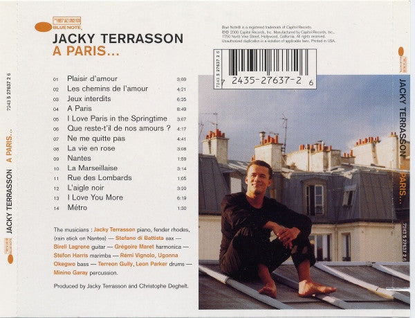 Jacky Terrasson : A Paris... (CD, Album)