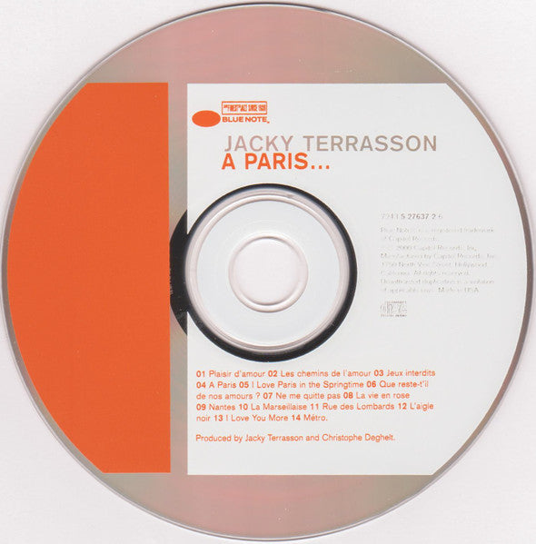 Jacky Terrasson : A Paris... (CD, Album)