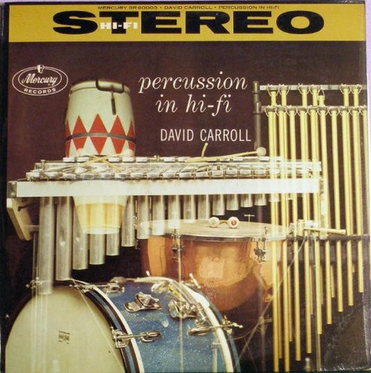 David Carroll : Percussion In Hi-Fi (LP, Album)