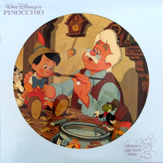Various : Walt Disney's "Pinocchio" - Original Motion Picture Soundtrack (LP, Album, Pic, RE)