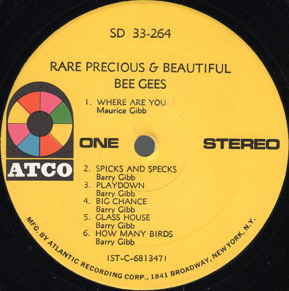 Bee Gees : Rare, Precious & Beautiful (LP, Album, RE)