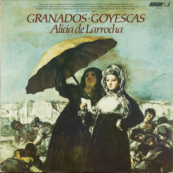 Granados*, Alicia de Larrocha* : Goyescas (LP, Album, RP)