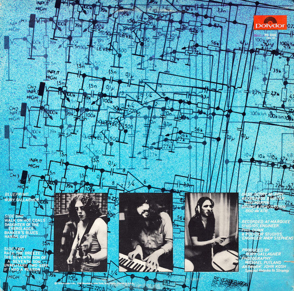 Rory Gallagher : Blueprint (LP, Album, All)
