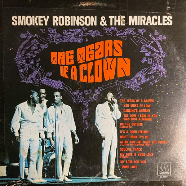 Smokey Robinson & The Miracles* : The Tears Of A Clown (LP, Album, RE, Ter)