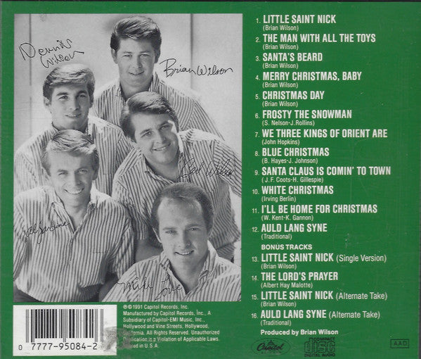The Beach Boys : The Beach Boys' Christmas Album (CD, Album, RE)
