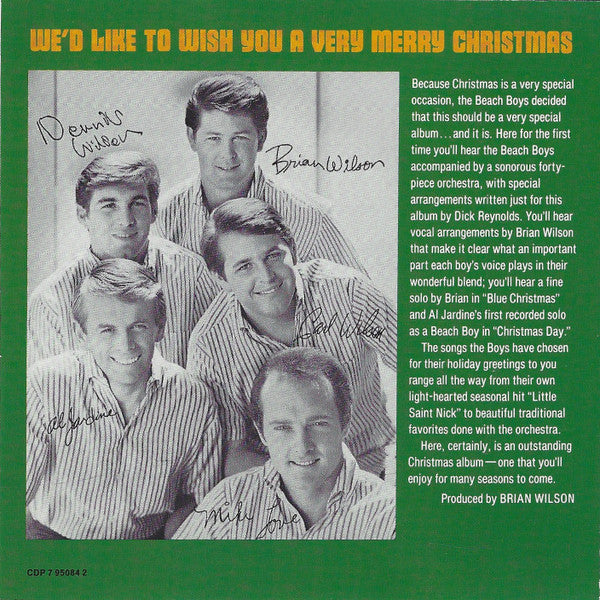 The Beach Boys : The Beach Boys' Christmas Album (CD, Album, RE)
