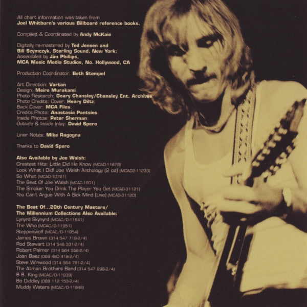 Joe Walsh : The Best Of Joe Walsh (CD, Comp, RM)