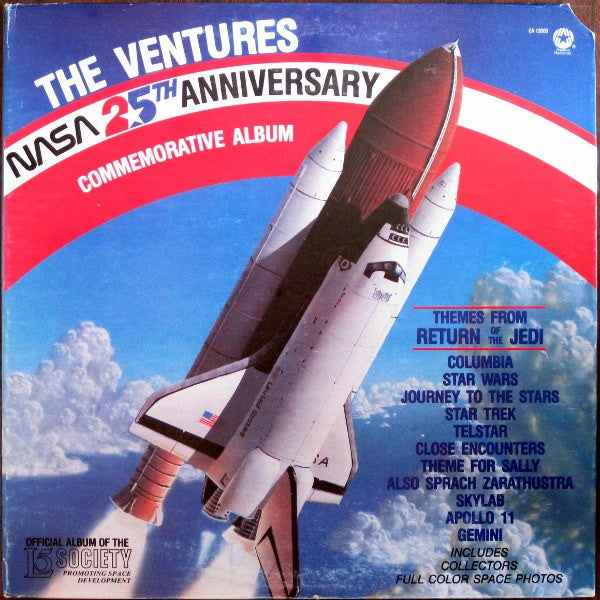 The Ventures : NASA 25th Anniversary Commemorative Album (LP, Cle)