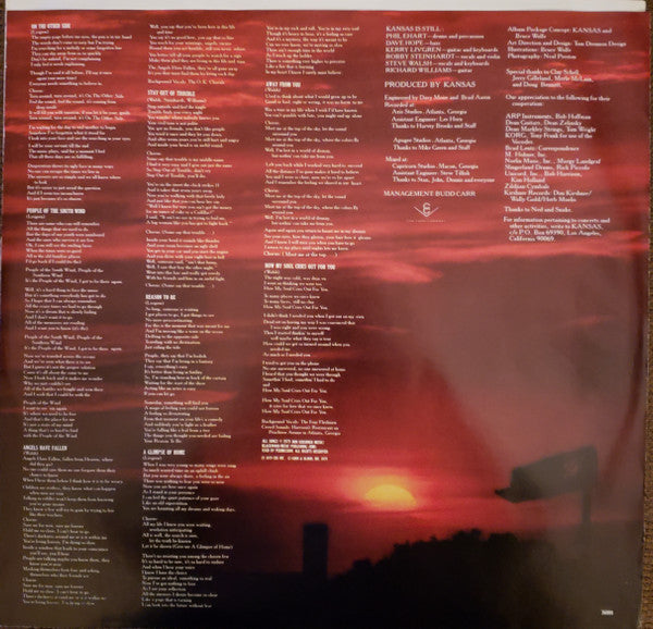 Kansas (2) : Monolith (LP, Album, San)