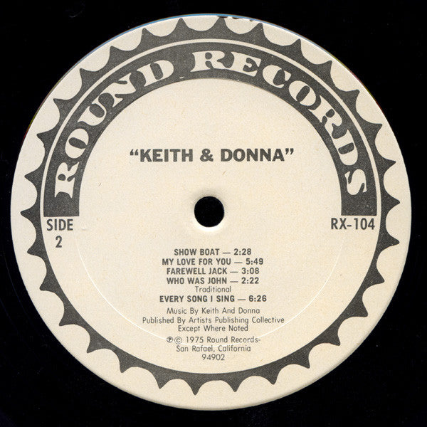 Keith* & Donna* : Keith & Donna (LP, Album)