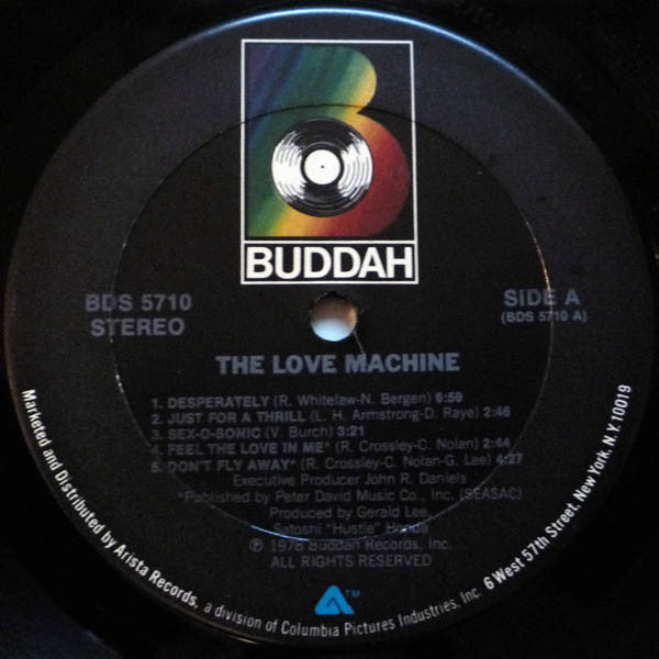 The Love Machine : The Love Machine (LP, Album)