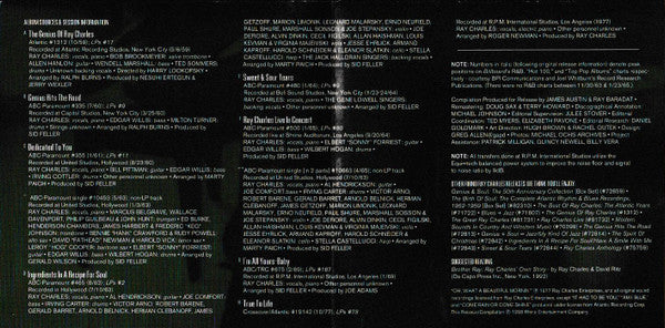 Ray Charles : Standards (CD, Comp)
