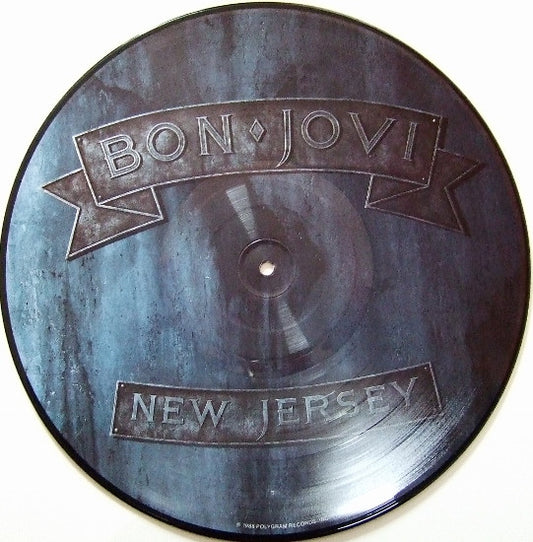 Bon Jovi : New Jersey (LP, Album, Ltd, Pic)